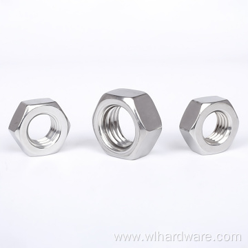 Customized Good Price Stainless steel Hexagon Nuts